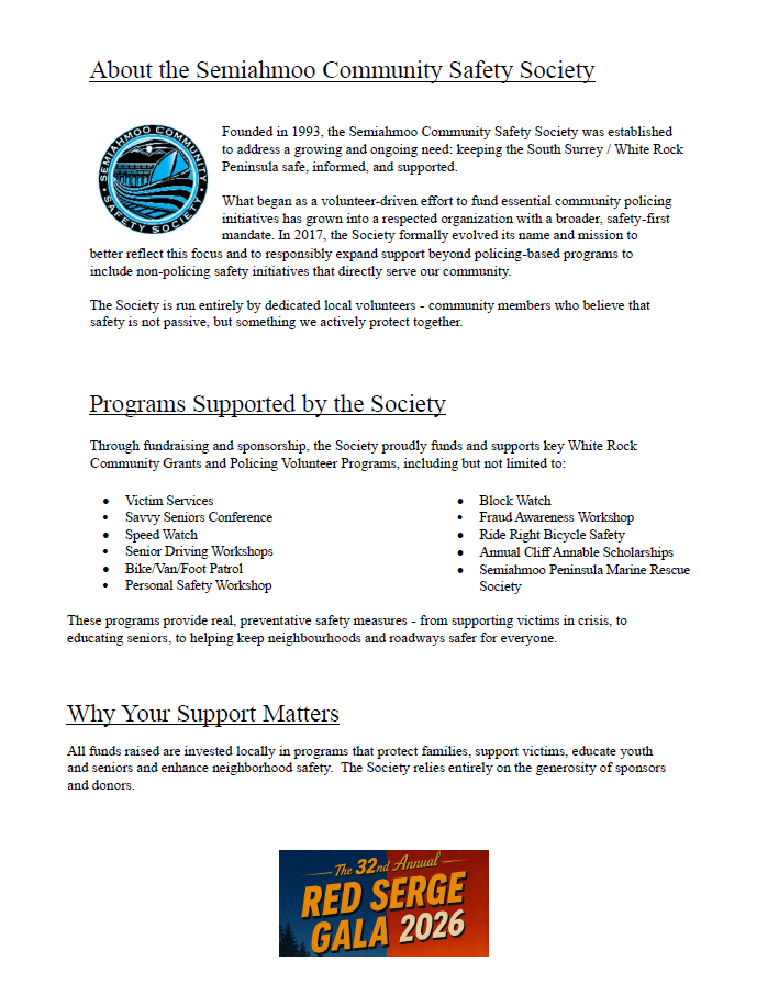 Sponsorship Package Page 2